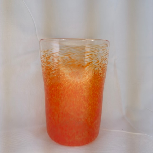 Other - Mid century hand blown Art glass vase utensils holder